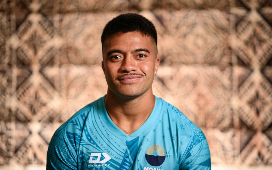 Jonathan Taumateine.
Moana Pasifika rugby squad commercial day at Mt. Smart Stadium, Auckland, New Zealand on Wednesday 12th January 2022.
2022 Super Rugby Pacific rugby competiton.
Mandatory credit: © Andrew Cornaga / www.photosport.nz