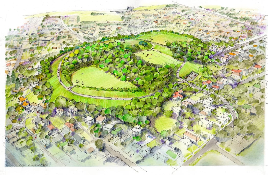 Plans for vegetation on Ōwairaka-Mt Albert