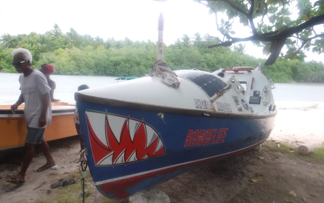 The specially designed paddling boat used by American paralympic paddler Angela Madsen washed up in Mili Atoll in the Marshall Islands in late October, 16 months after Madsen was located by the US Coast Guard dead in the water about 1,100 miles into her voyage from California to Hawaii.