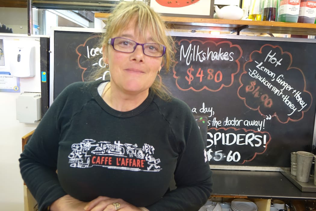 Housing Patea Cafe owner Michelle Woollett says she's noticed new faces in town.