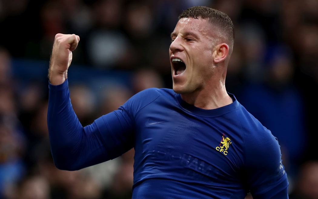Ross Barkley of Chelsea celebrates.