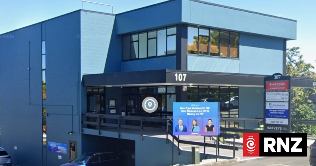 Person dies outside Paul Goldsmith's Auckland office