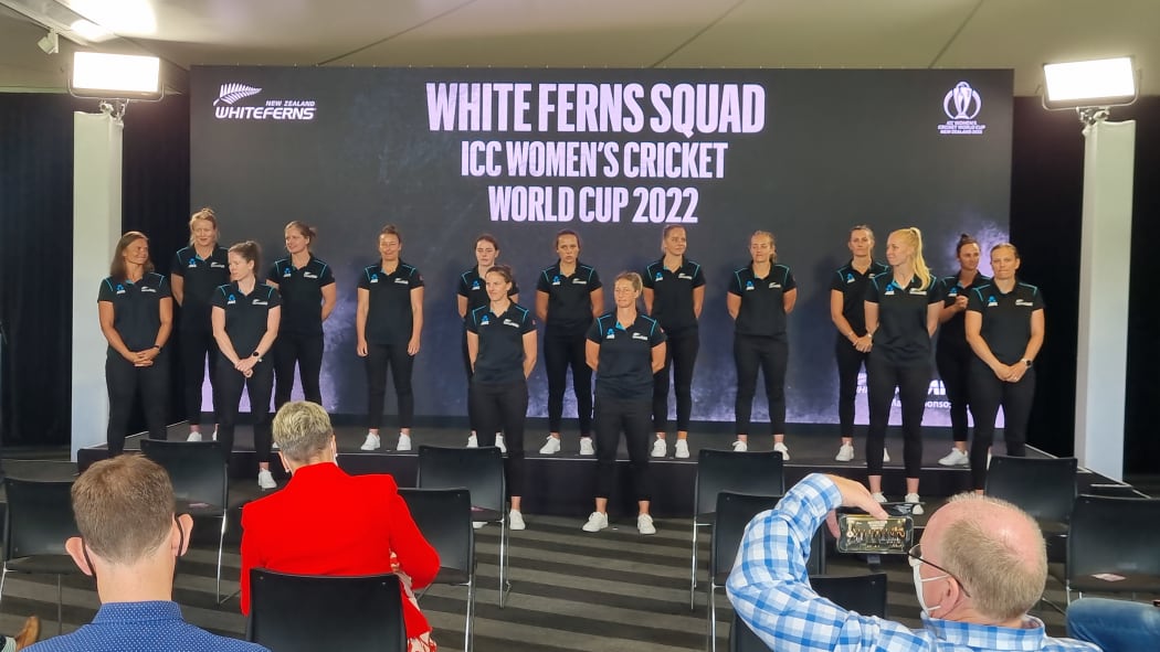 White Ferns squad for World Cup.