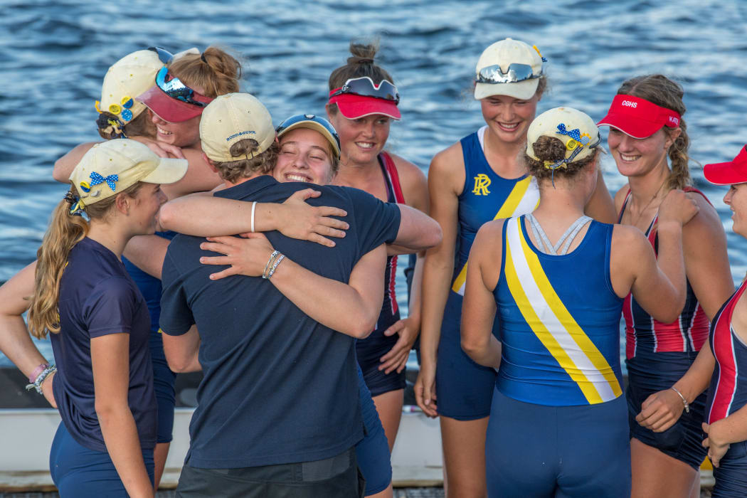 Girls U18 four NZ Secondary Schools Champion of 2021 (The Dawn Cup)
Rangi Ruru crew congratulates CGHS.