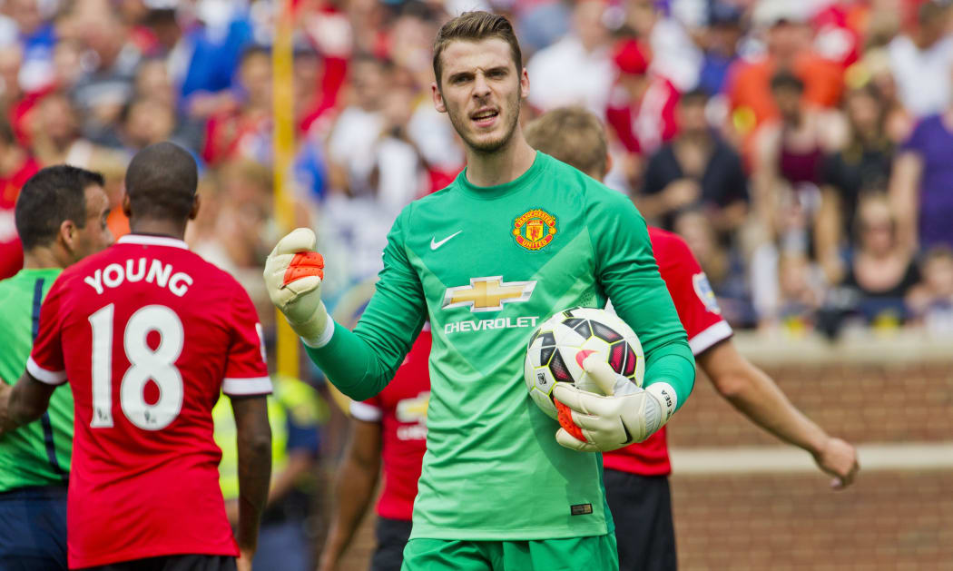 Manchester United goalkeeper David de Gea.
