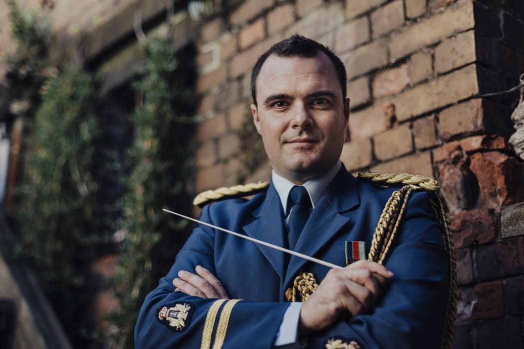 RNZAF Band Flight Lieutenant Simon Brew
