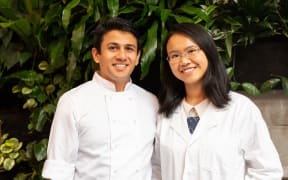 Pritesh and Trang Kajaria