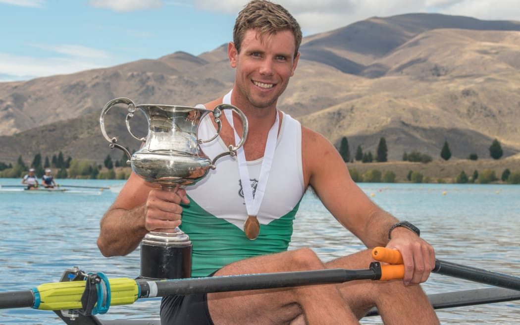 Robbie Manson will represent New Zealand in the single scull in the absence of Mahe Drysdale.