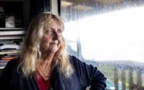 Resident of Sunset Beach in Port Waikato, Josephine Poland, said she doesn't know how long she has left in her home. Photo / Mike Scott