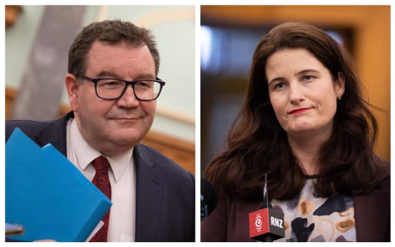 Grant Robertson and Nicola Willis