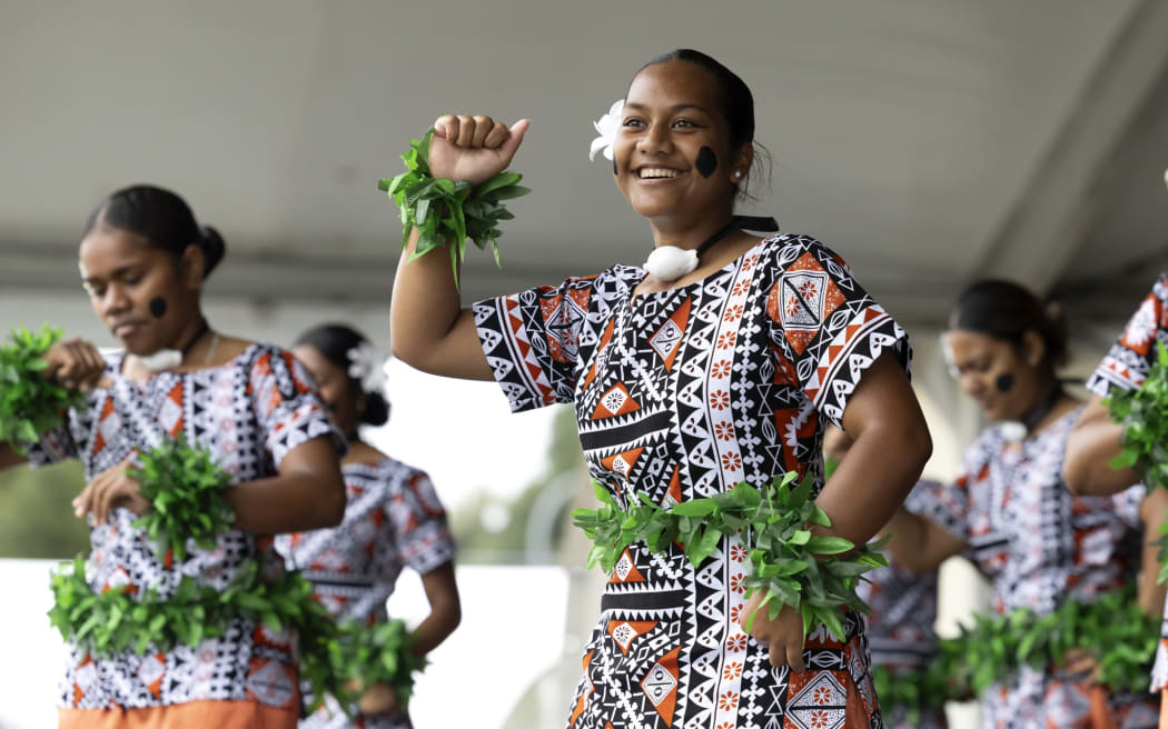 Aorere College's Fijian group