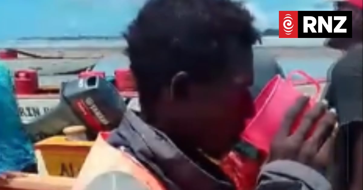 Fisherman found dehydrated adrift in Kiribati after 41 days lost at sea