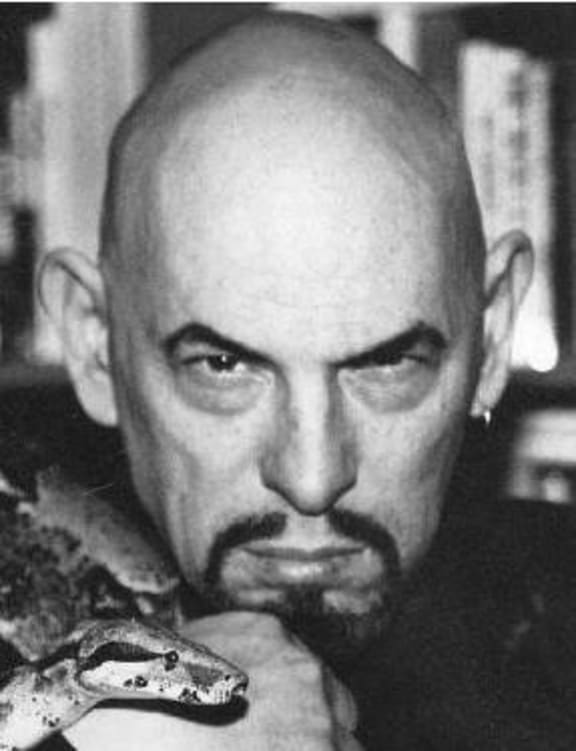 A picture of Anton LaVey, founder of the Satanic Church who plagiarised Might is Right when he wrote The Satanic Bible
