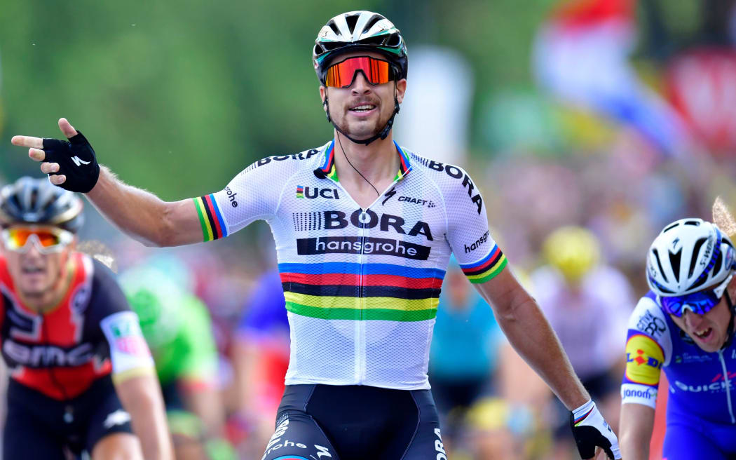 Peter Sagan during stage 3 of the 104th edition of the 2017 Tour de France cycling race.