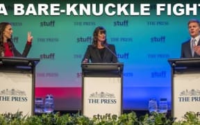 Stuff.co.nz over-eggs the aggro in its Christchurch debate.