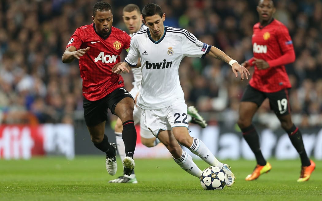 Angel Di Maria who is set to sign a record deal with Manchester United.