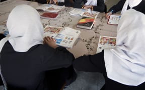 Girls at a school in Afghanistan (file photo).