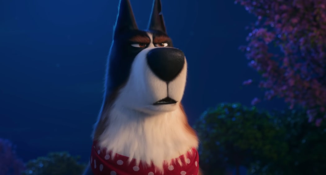 Rooster (Harrison Ford) proclaims his homespun, grumpy, hardworking, rural wisdom in The Secret Life of Pets 2.