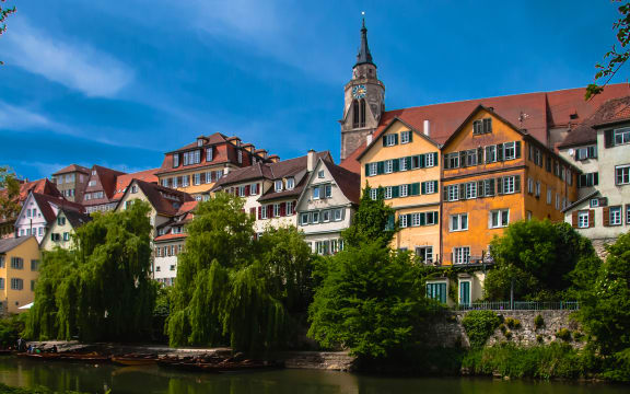 The German town of Tubingen.