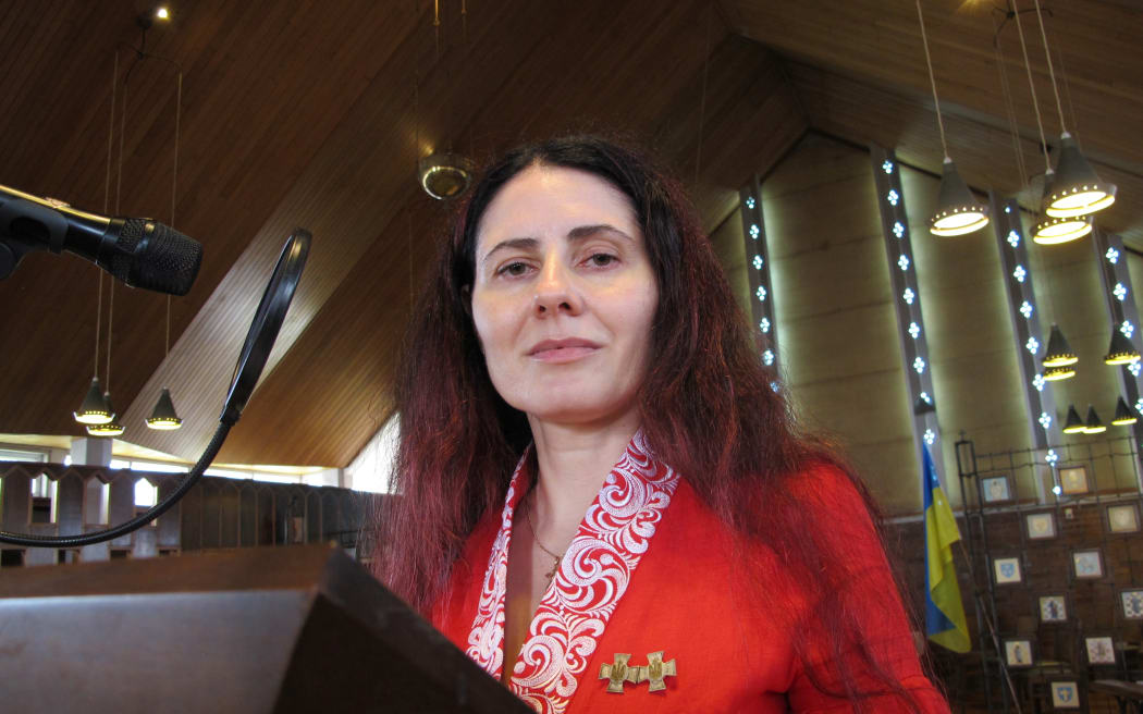 Inha Simkovska from the Orthodox Church of Ukraine