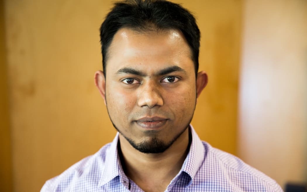 Rohingya New Zealander and former refugee Anayat Ullah.