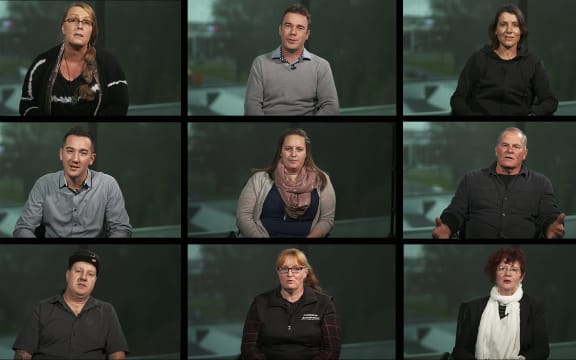 These nine Christchurch 'on-sold' homeowners are taking EQC to court.