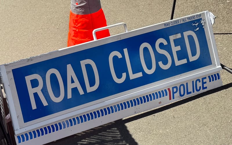 Crash brings down power line, roads closed south of Tākaka | RNZ