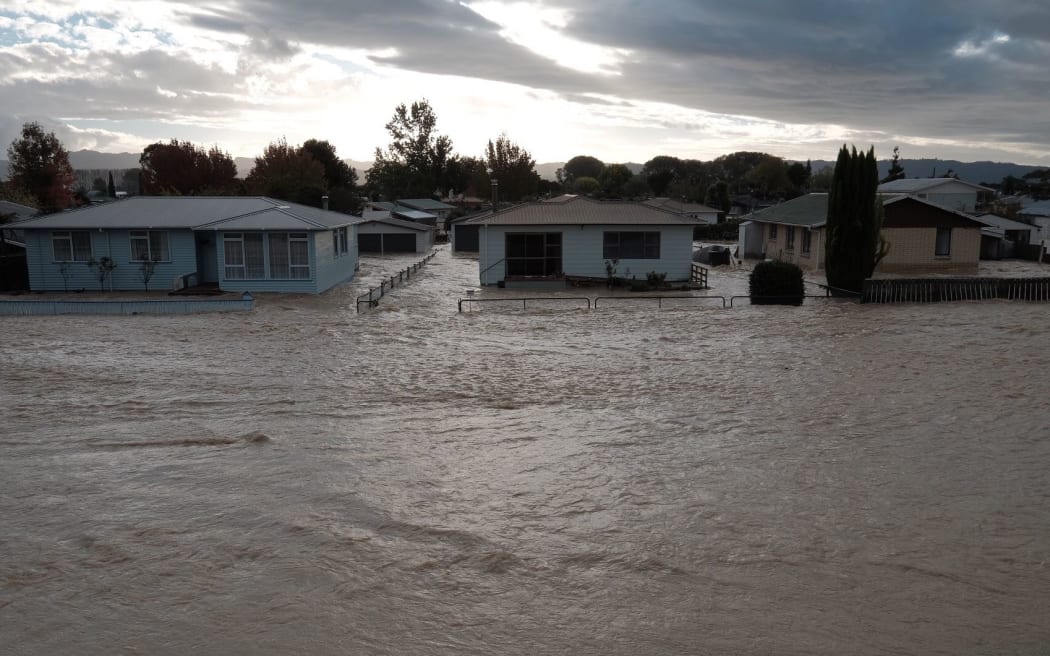 Flooding at Edgecumbe