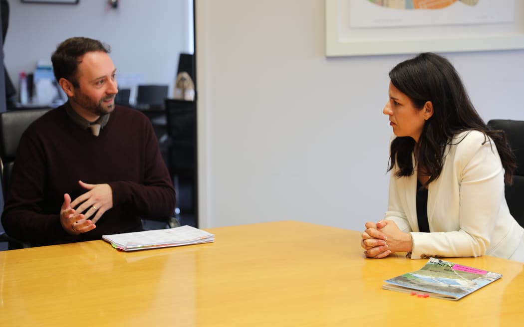 Education Minister Erica Stanford visits Rangitoto College, Auckland, 5 August 2025.