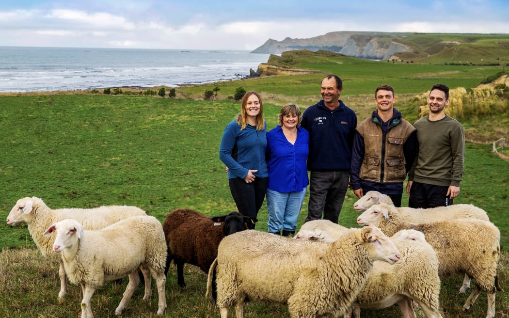 It's a family affair at Fernglen farm with each of Jeff and Shirley Ravenwood's three children - Ben, Cameron and Baeley - all involved in the business.