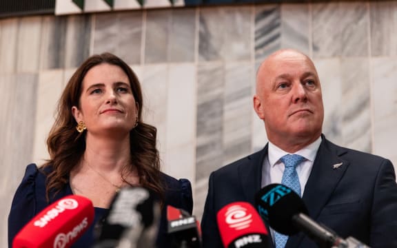 Christopher Luxon and Nicola Willis