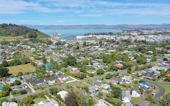 Looking over Tairāwhiti. Gisborne District Council is developing a strategy to address a need for thousands of additional homes in the region over the next 30 years.