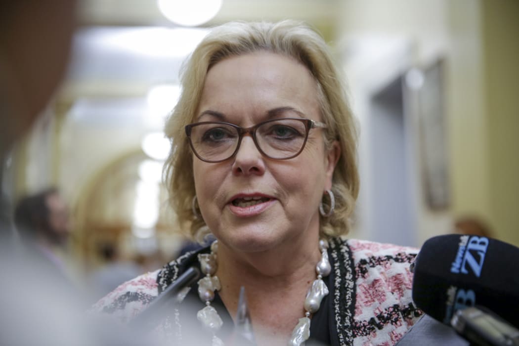 05072016 Photo: Rebekah Parsons-King. Caucus run. Judith Collins.
