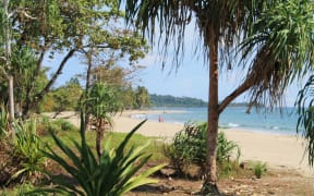 Coast east of Vanimo, Papua New Guinea.