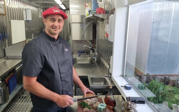 Mikaera Te Whata played 11 seasons of professional rugby in France before studying charcuterie.