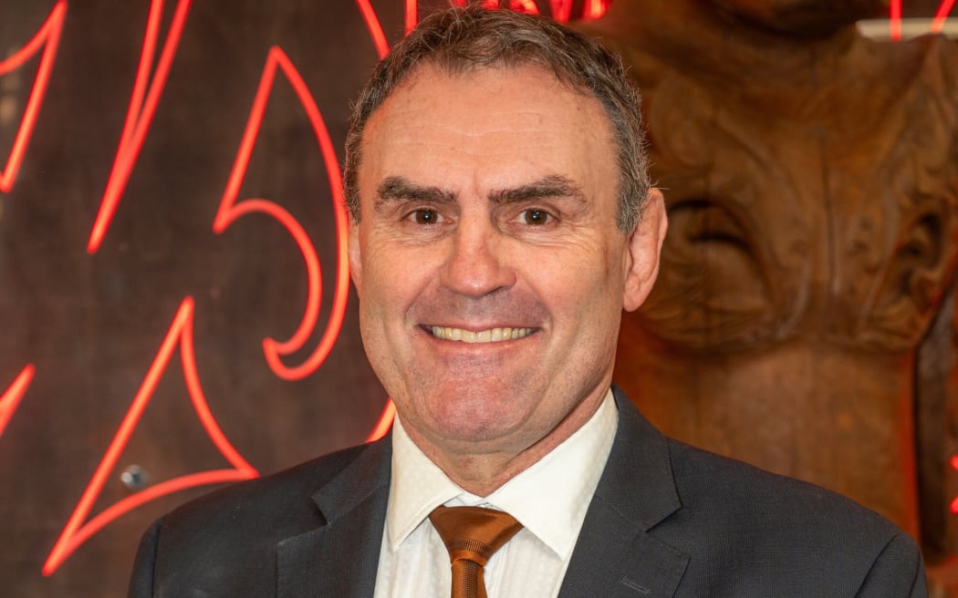 Tauranga City Councillor Kevin Schuler at the inauguration on August 2, 2024. Photo / David Hall