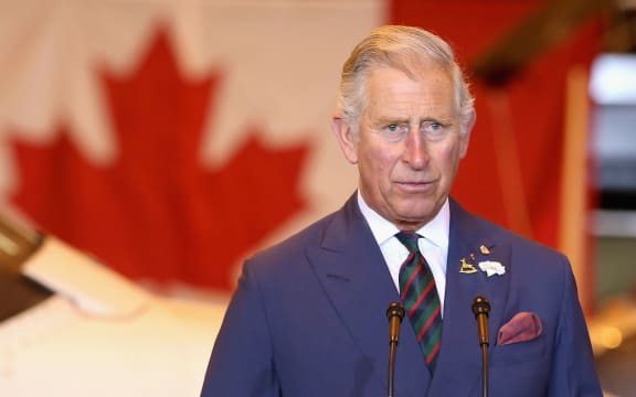 Prince Charles in Canada.