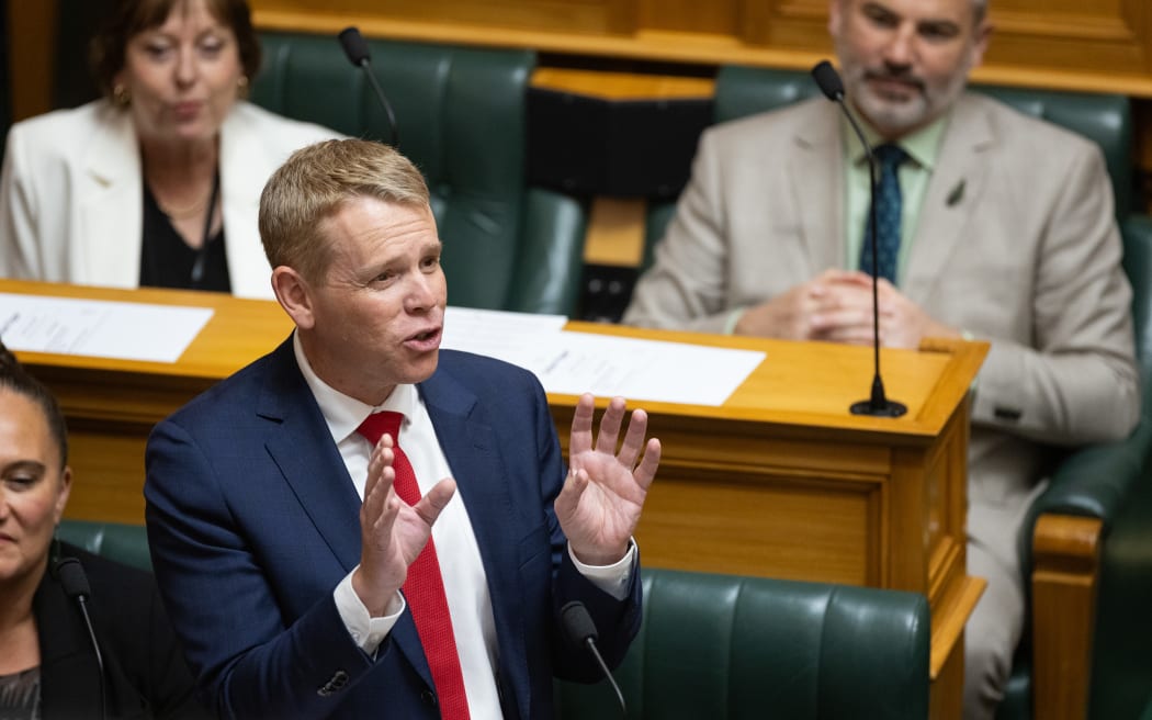 Chris Hipkins speaks in the 2026 Debate in the Prime Minister's Statement.
