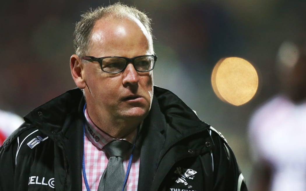 Jake White Sharks coach before the Super Rugby game, Crusaders v Sharks at Christchurch. 17 May 2014.