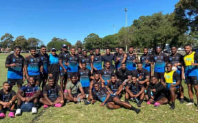The Silktails were visited by Fijian rugby internationals Filipo Daugunu, Seru Uru, Suliasi Vunivalu and Marika Koroibete during training last week.