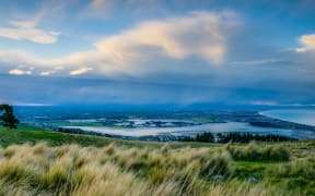 View from the Port Hills, Christchurch