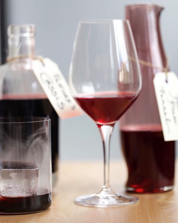 Smoked Blackcurrant Cassis Cocktail by Laura Verner