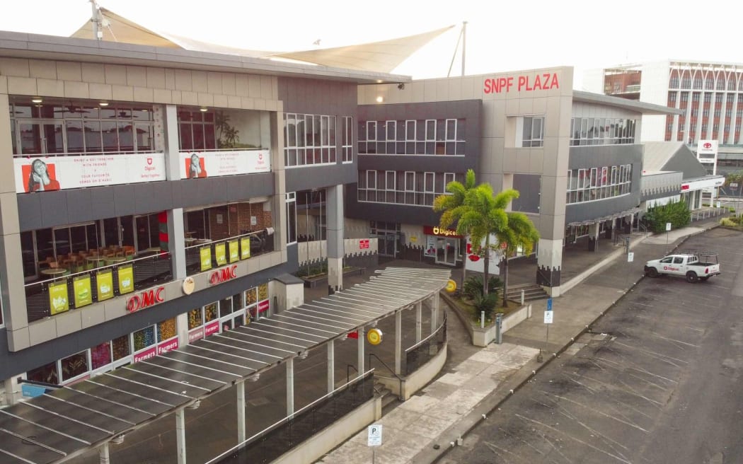 Downtown Apia, Samoa's capital