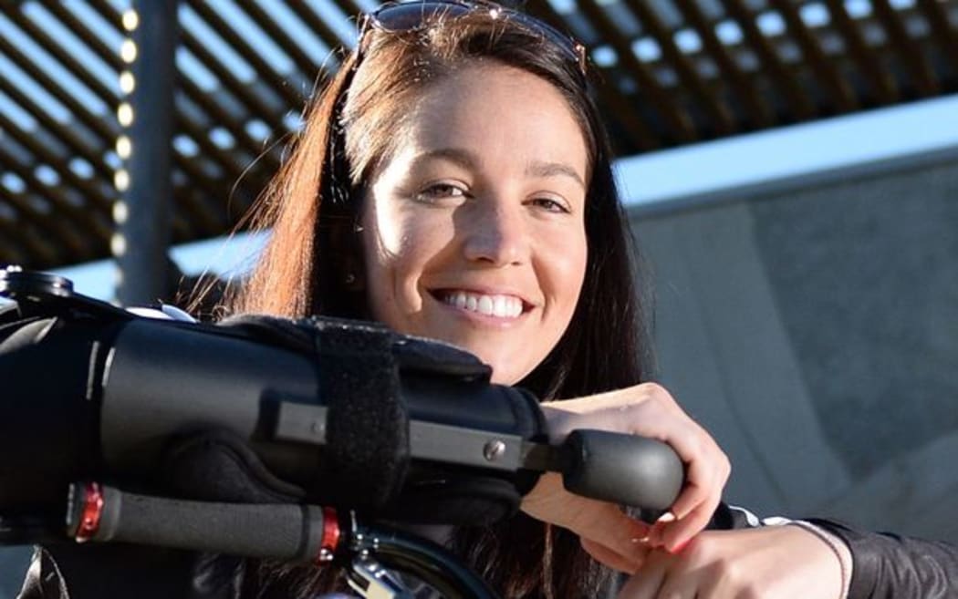 BMX Olympic silver medalist Sarah Walker