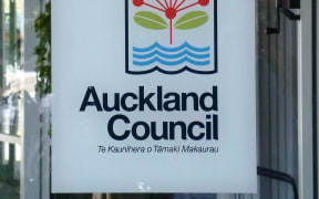030314. Photo Todd Niall / RNZ. Auckland Council sign