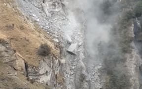 A slip has shut Moonlight Track in Queenstown.