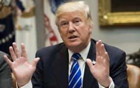 US President Donald Trump at the White House September 26, 2017.