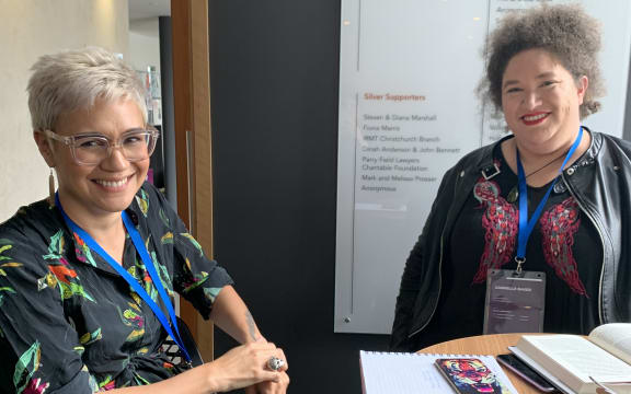 Emma Espiner and Getting Better consulting producer Gabrielle Baker at LIME