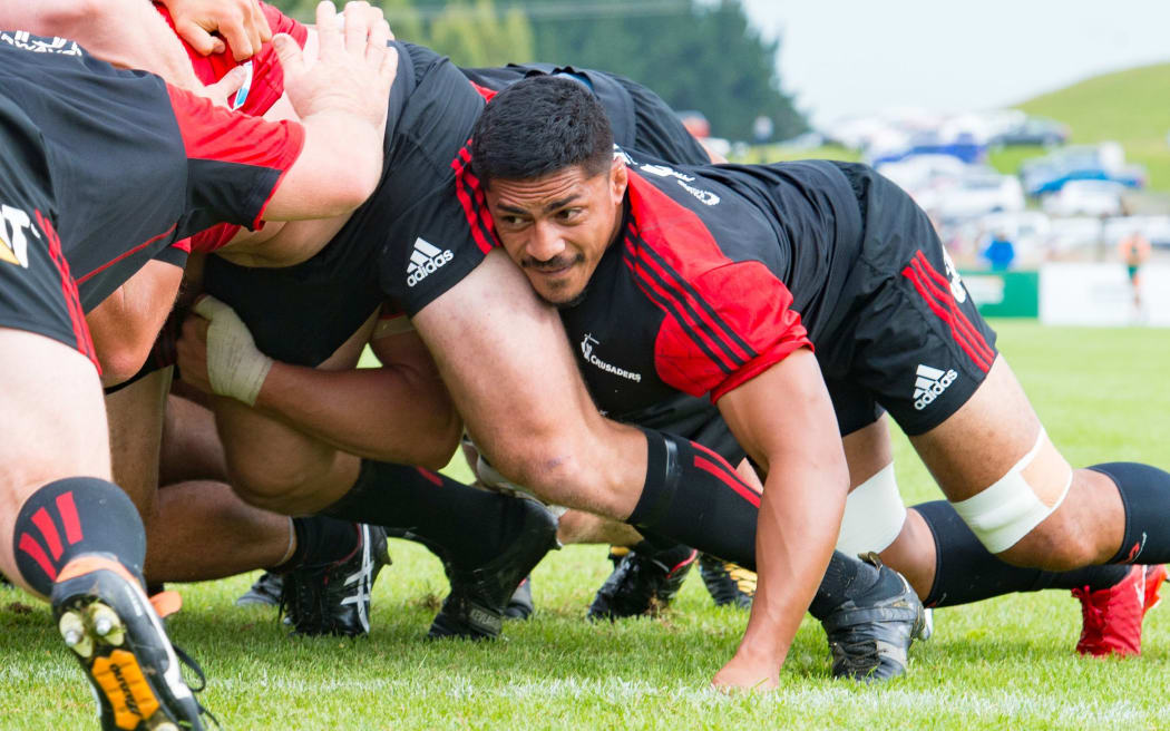 Crusaders flanker Peter Samu