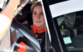 New Zealand rally driver Emma Gilmour.